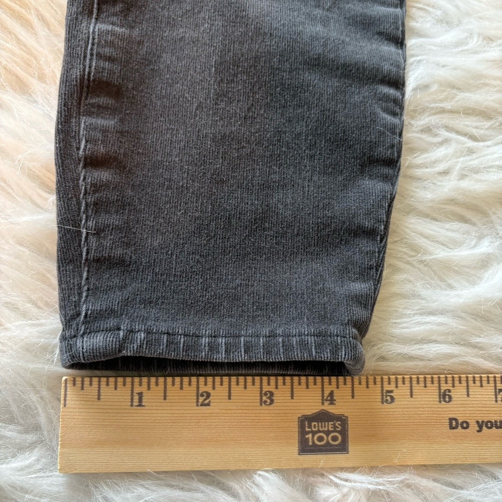 Pilcro And The Letterpress High Rise Skinny Corduroy Pants Womens 28x24 Gray - Picture 11 of 11